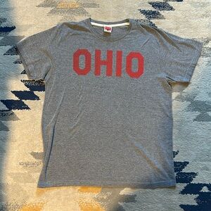 Homage Ohio State block OHIO shirt. L